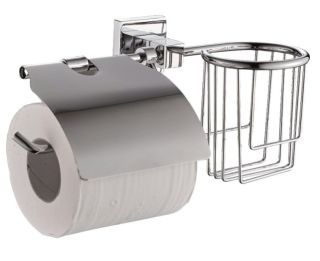 Держатель для туалетной бумаги Haiba HB8603-1 хром